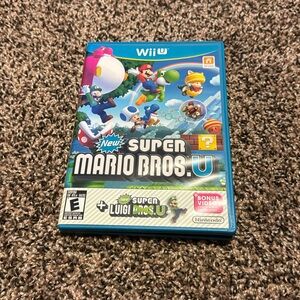 Wii U new super Mario bros u + new super Luigi u